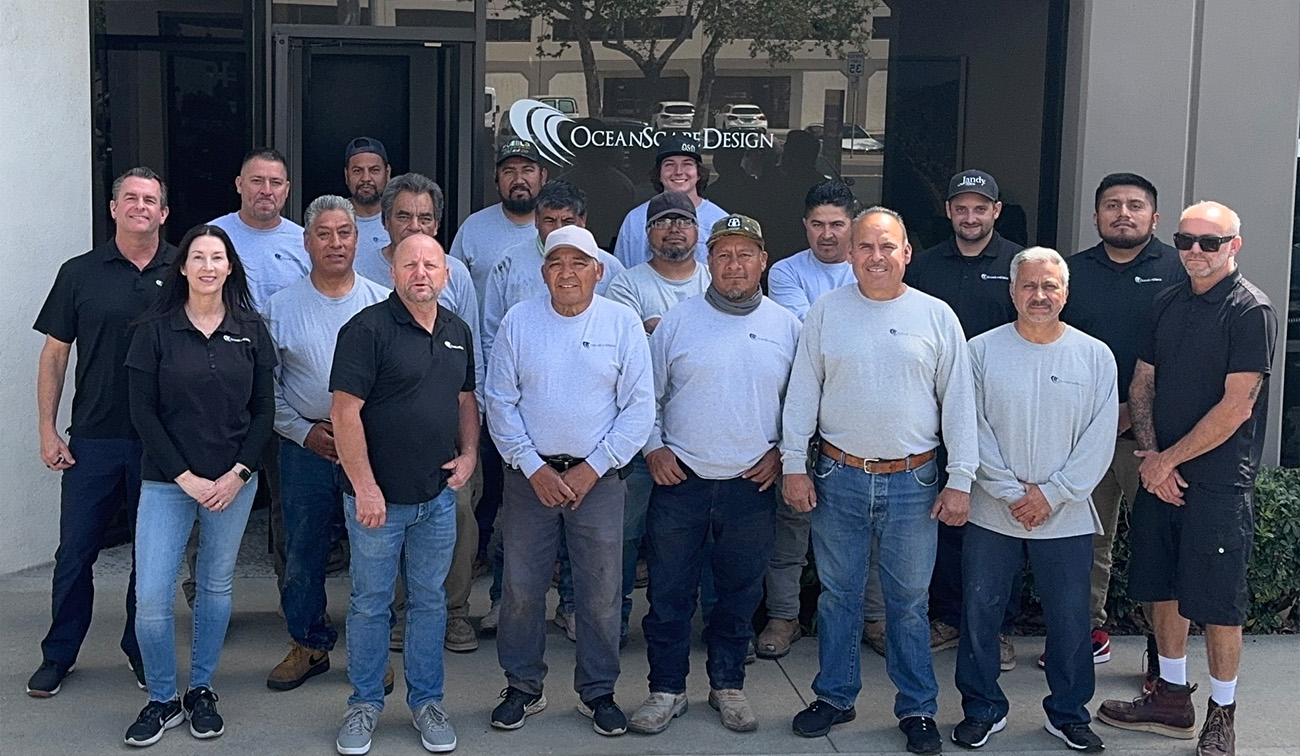 OceanScape Design Inc. Southern California Outdoor Living Design team